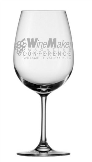 6-WineMaker 2015 Conference Wine Glasses