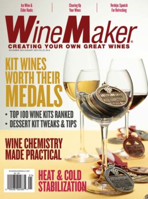 December 2022-January 2023 WineMaker issue cover image