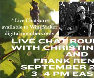 Live chat with christina musto and frank renaldi banner for September 28, 2023