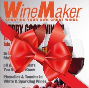 WineMaker cover with bow