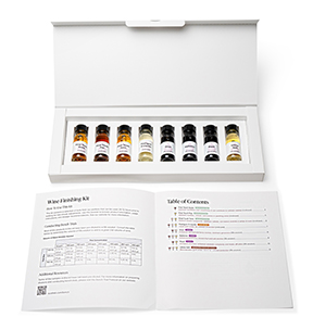 Wine finishing bench trial kit.