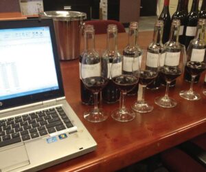 bench trials for blending red wines