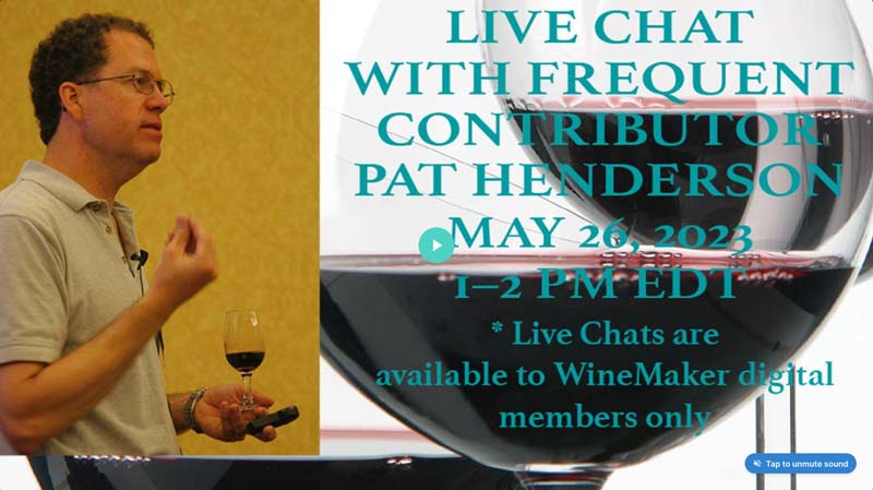 replay banner for Pat Henderson's 2023 Live Chat that took place on May 26