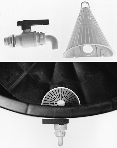 Plastic equipment for home delestage.